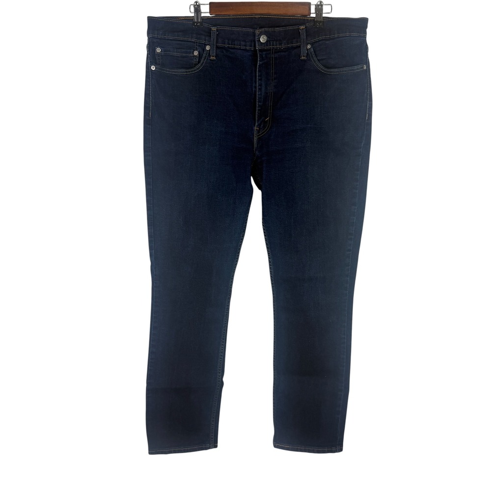 Levi's 511 Slim Fit Jeans Men's 40x32 Dark Wash Stretch Denim
